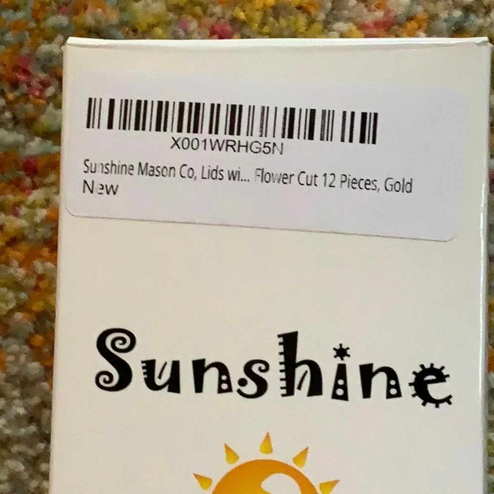 Sunshine Mason Lids